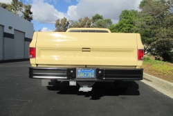 1975 Chevy Muscle Truck 454 cubic inch - back view of truck