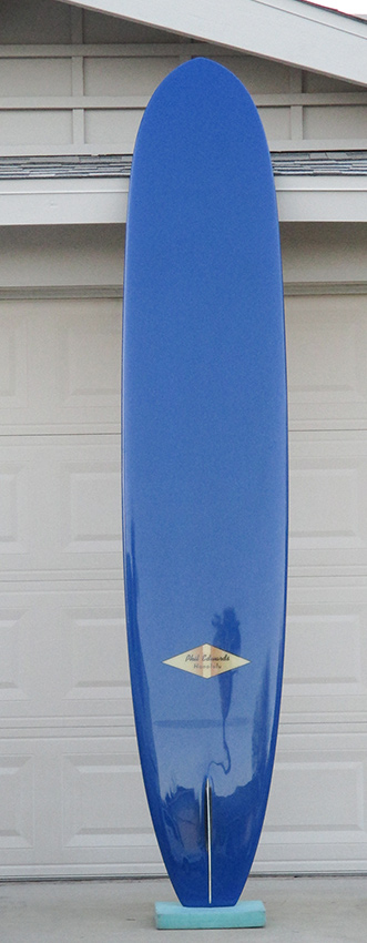 Bottom of 1967 Phil Edwards Honolulu Surfboard