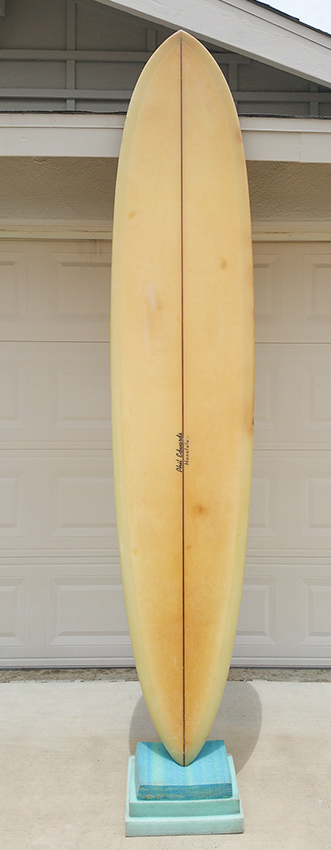 Deck of 1967 Phil Edwards Honolulu Surfboard