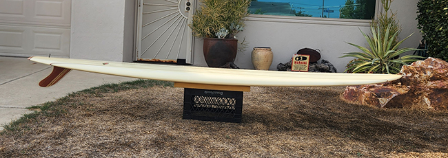 Sideview of 1989-90 Hobie - Phil Edwards Vintage Surfboard